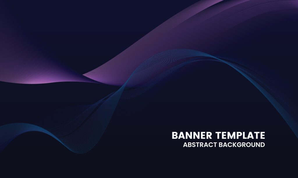 Abstract wave reliastic dark template background Free Vector and Free SVG