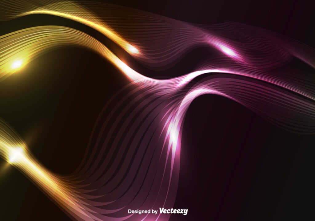 Abstract Wave Vector Free Vector and Free SVG