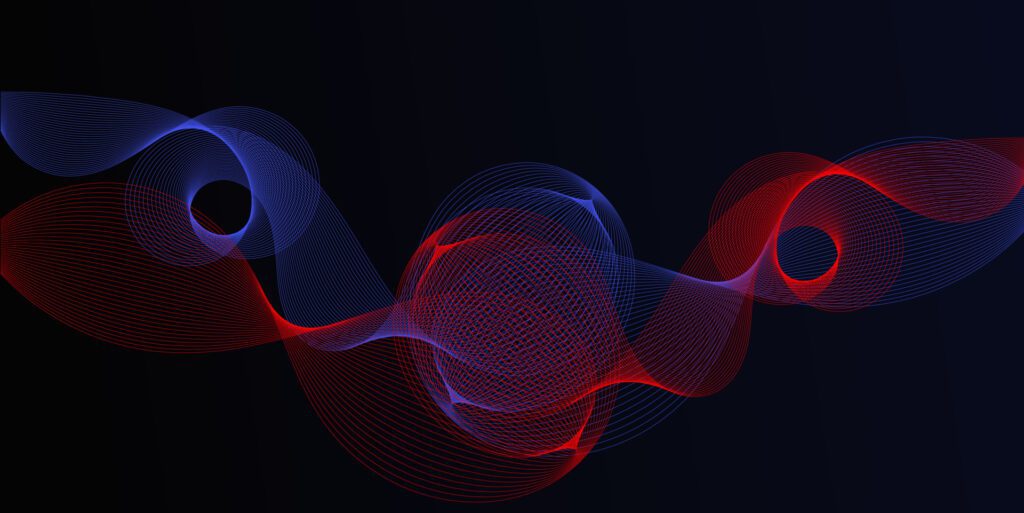 abstract wavy line background Free Vector and Free SVG