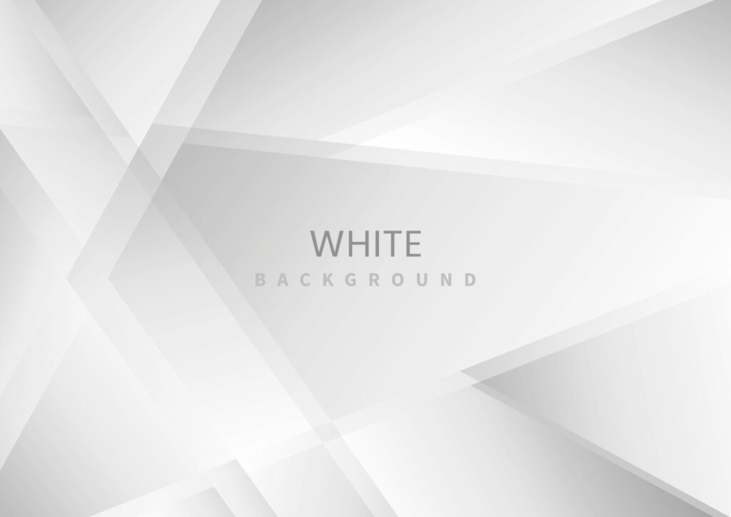 Abstract white and gray triangle overlapping layer background. Modern style. Free Vector