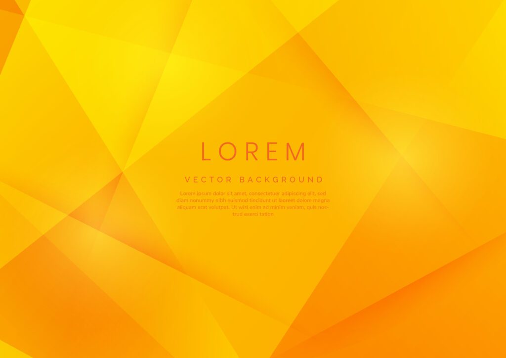 Abstract yellow and orange gradient diagonal background. Free Vector