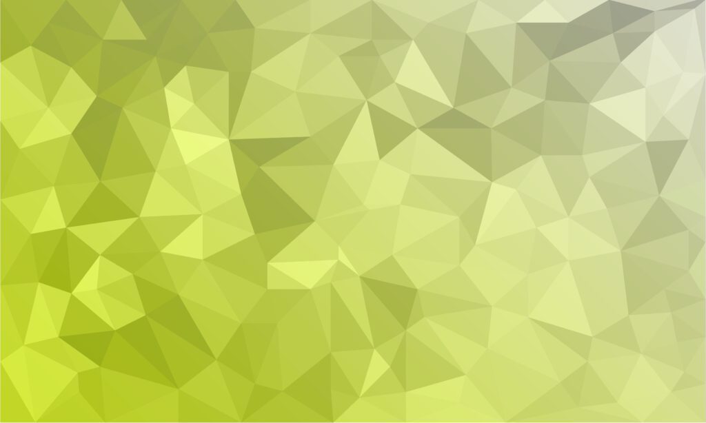 abstract yellow background, low poly textured triangle shapes in random pattern, trendy lowpoly background Free Vector