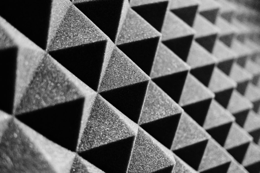 Acoustic Foam Close Up Free Photo