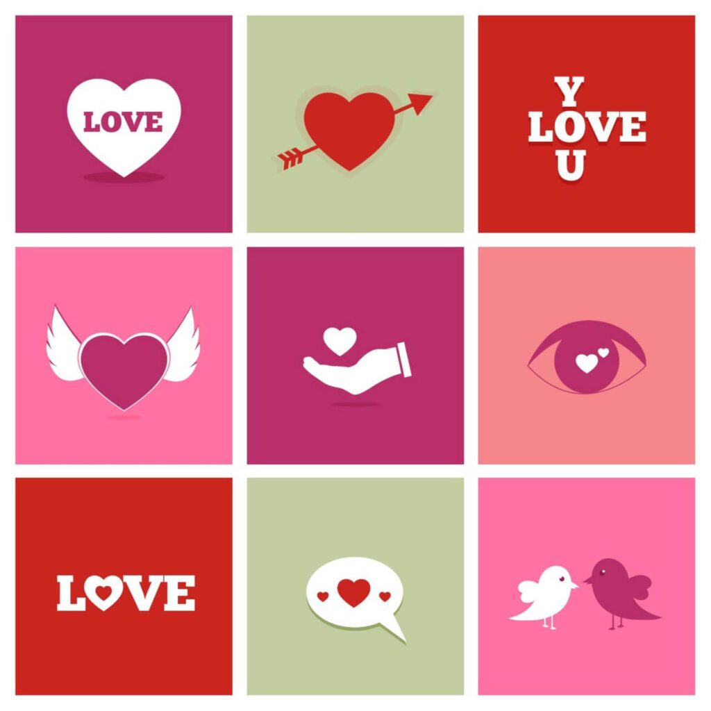 Valentine’s Day Icons