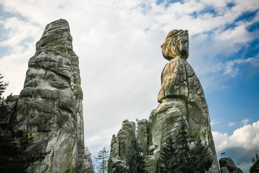 Adrspach-Teplice Rocks in Czech Republic Free Photo