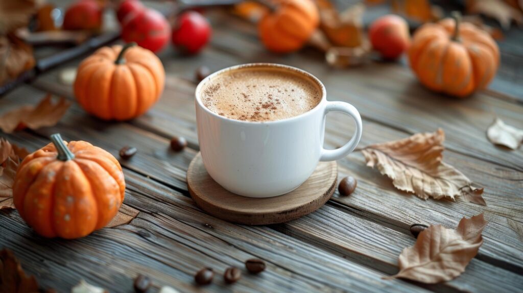 Cup of Coffee on Wooden Table Free Photo