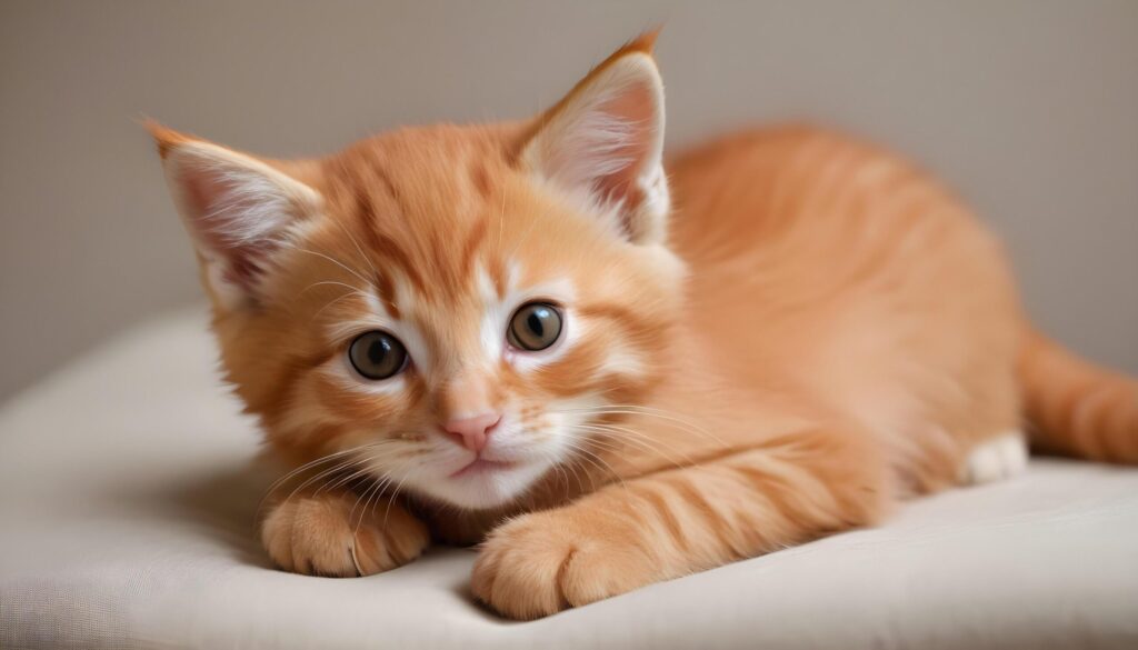 Cute little red kitten photography,Cat Photography Free Photo