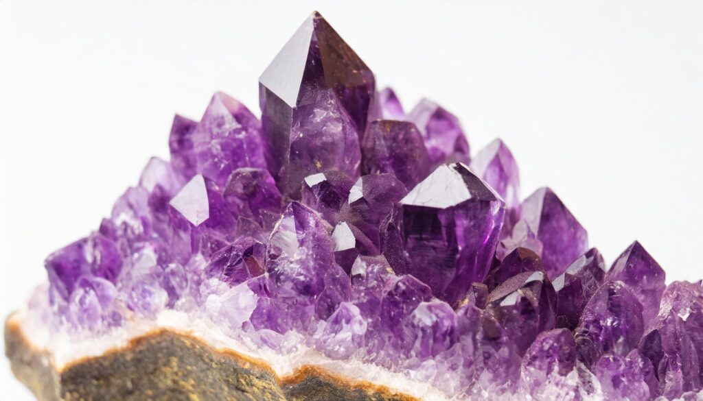 deep purple amethyst specimen Free Photo