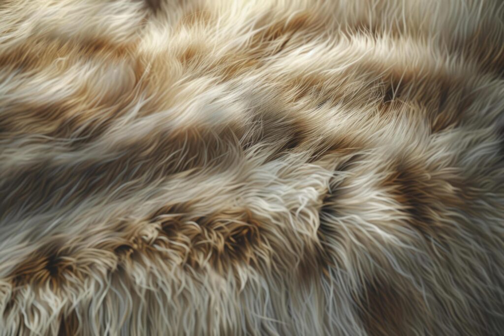 extreme macro shot of lion fur Free Photo