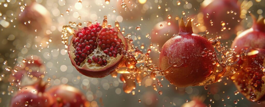 Floating Fruit in Water Free Photo