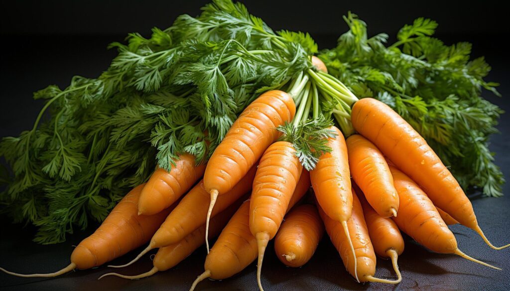 Fresh, healthy vegetables a colorful, nutritious salad generated by AI Free Photo