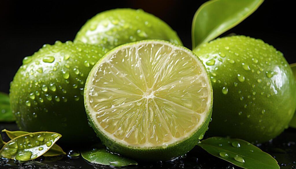 Freshness and nature in a juicy, ripe citrus fruit generated by AI Free Photo