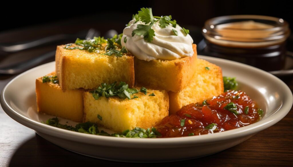 Freshness on plate healthy eating, vegetarian food, prepared potato, tomato generated by AI Free Photo