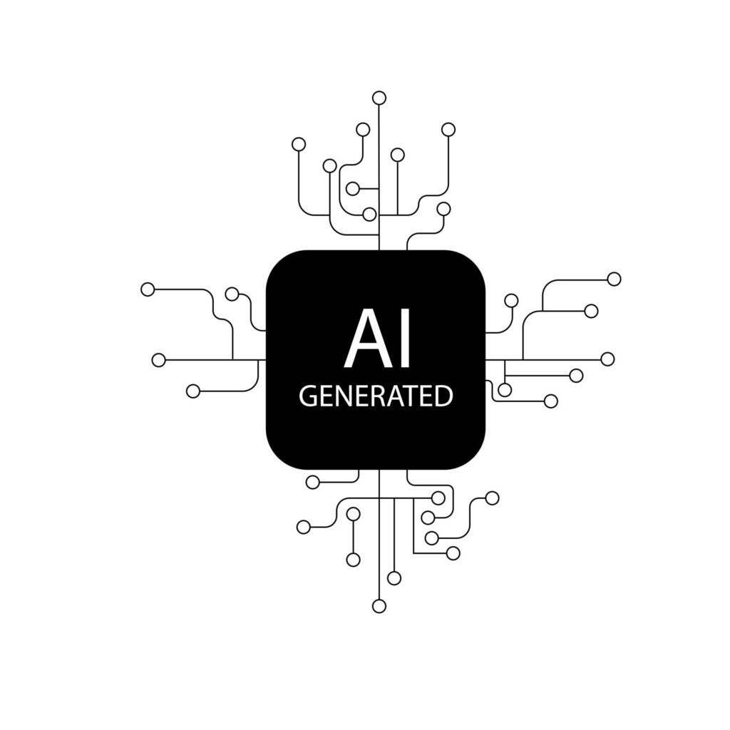 AI Generated vector icon Free Vector