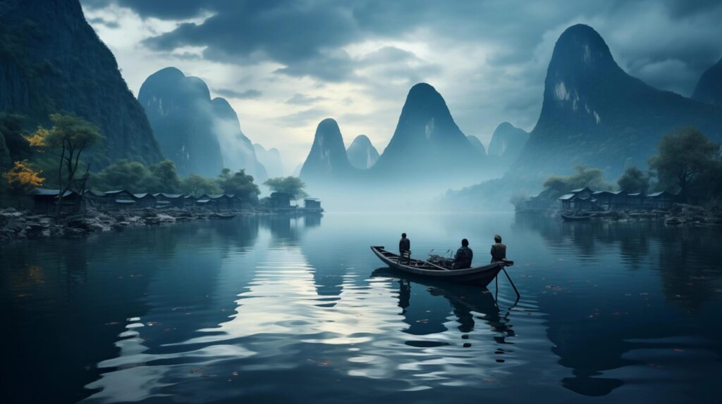 Li River, China. Free Photo