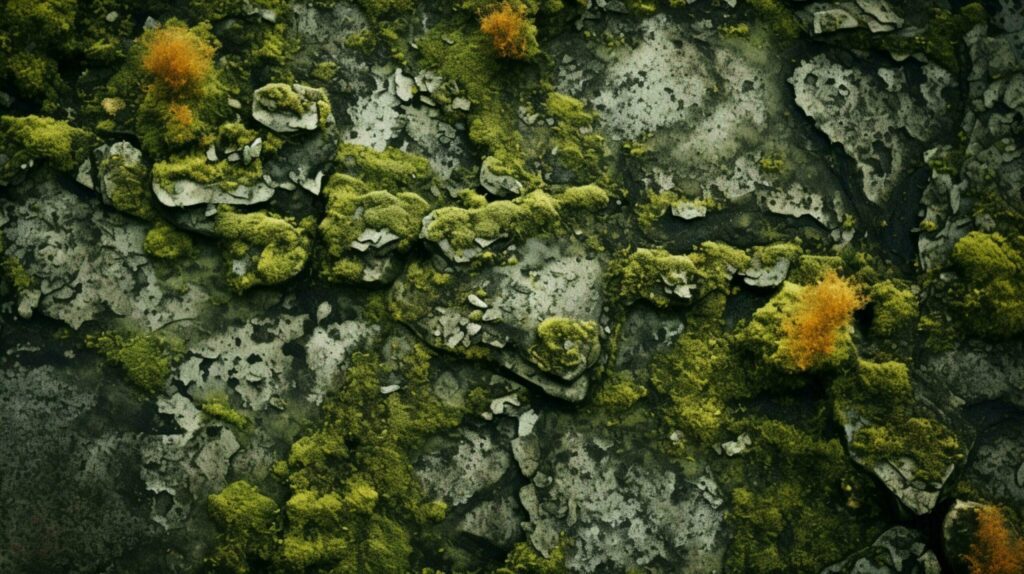 Lichen Textures background Free Photo