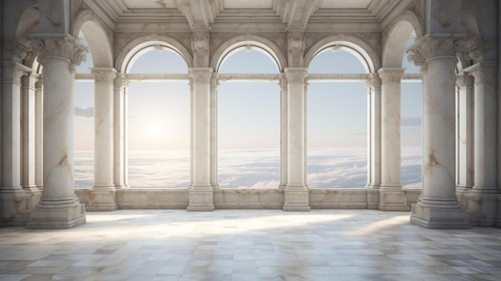 Marble Architecture background Free Photo