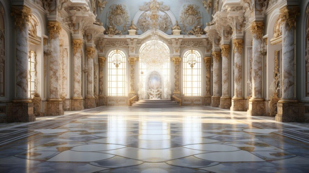 Marble Palazzo background Free Photo