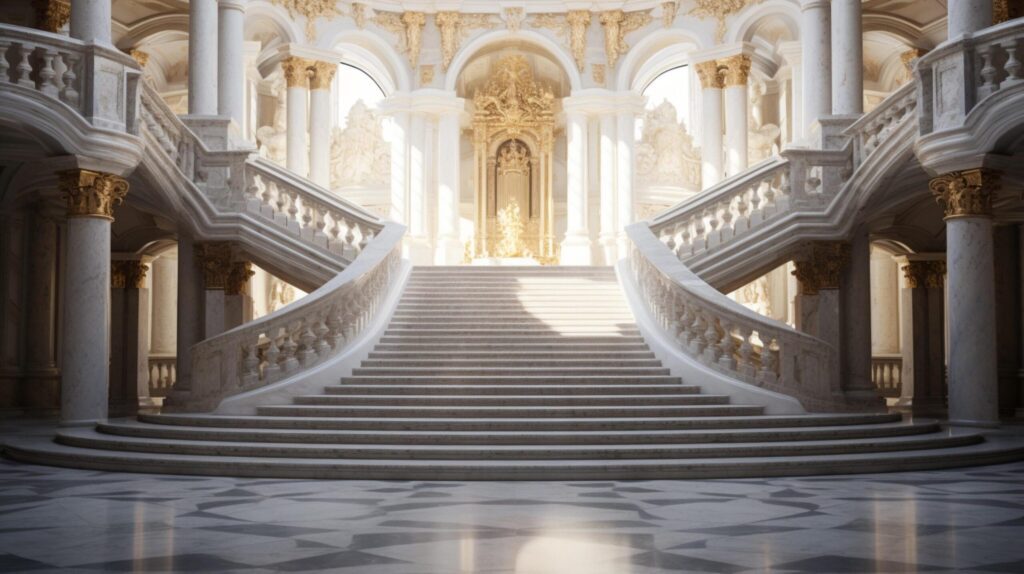 Marble Staircase background Free Photo