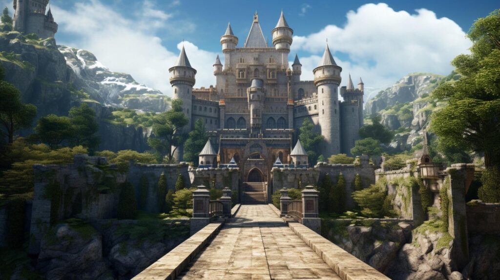 Medieval Castles and Kingdoms game background Free Photo