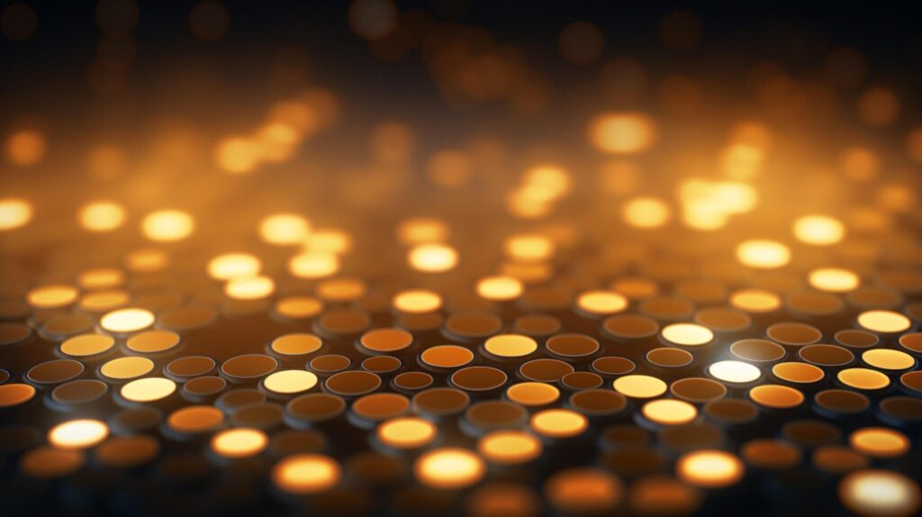 Metallic Dots Pattern background Free Photo