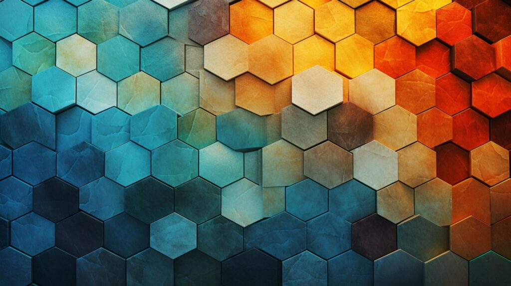 Mosaic and Tessellations background Free Photo