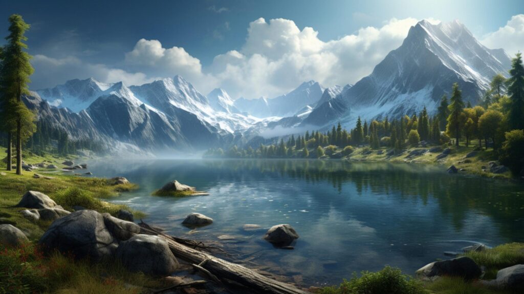 Mountain Explorations Background Free Photo