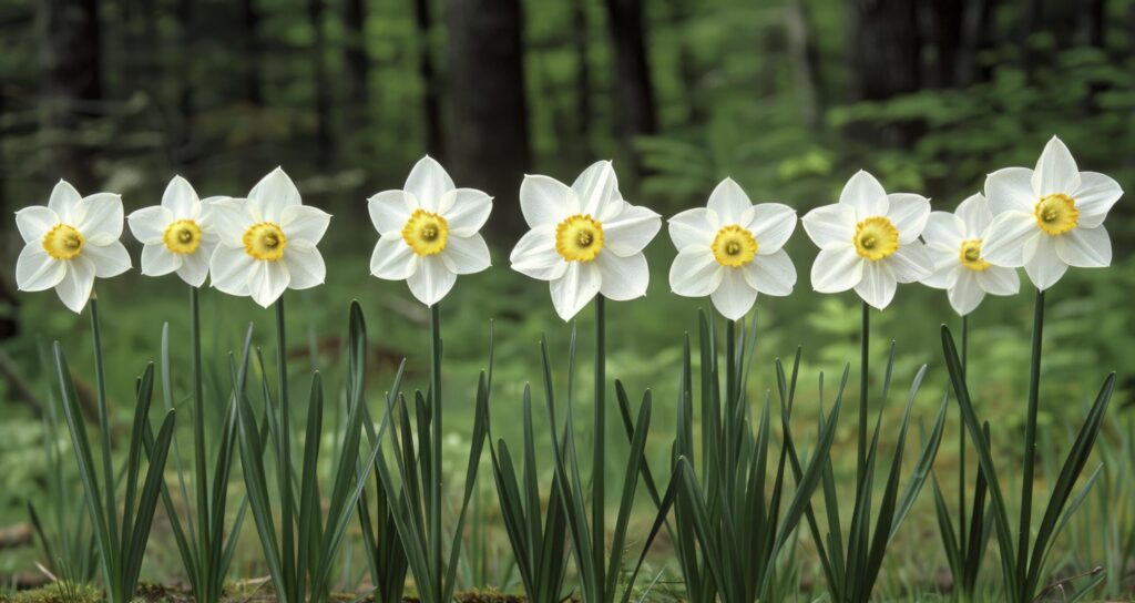 Narcissus Papyraceus, Reveling in the Beauty of Spring Elegance Free Photo