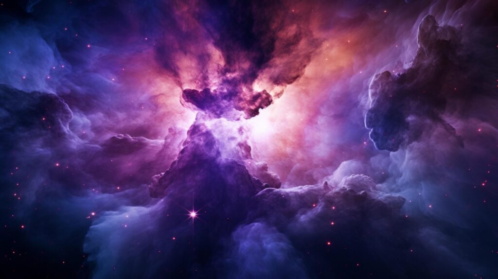 Nebula Explosion Background Free Photo