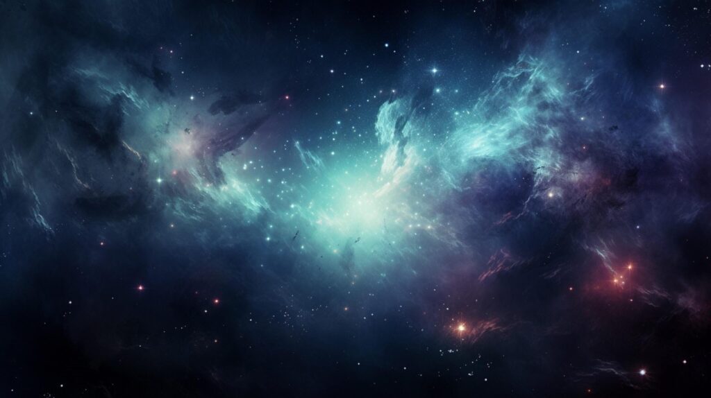 Nebula Futuristic Background Free Photo