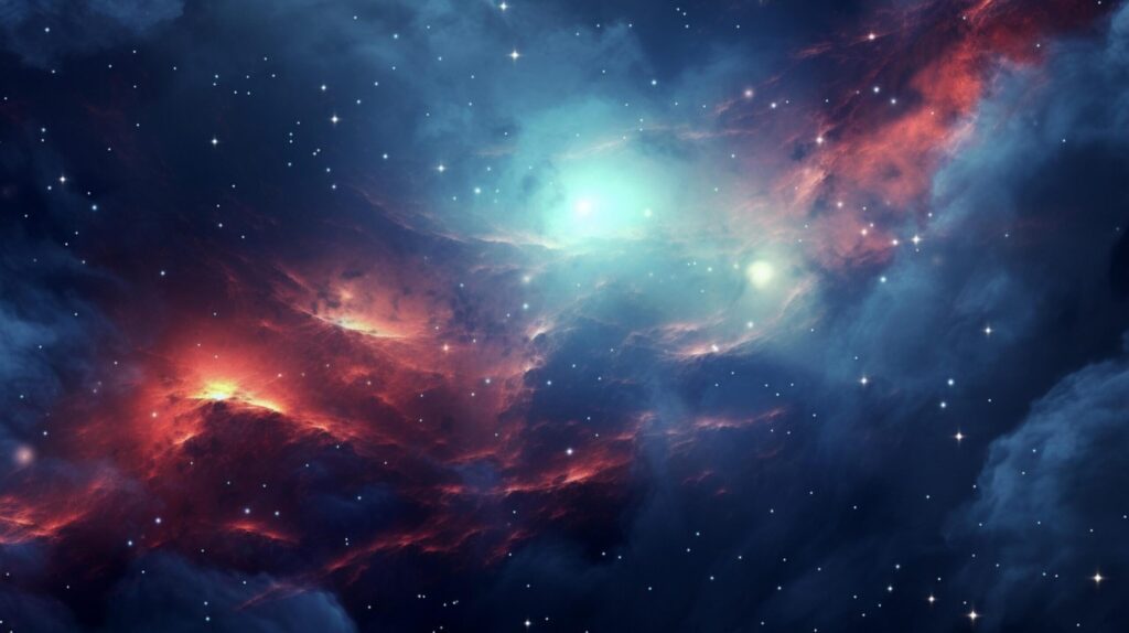 Nebula Perspective Background Free Photo