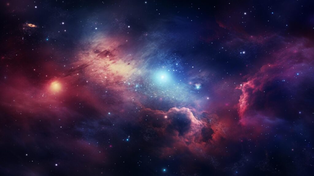 Nebula Starry Background Free Photo