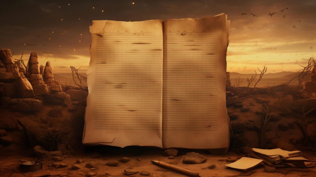 Old Diary Page Background Free Photo