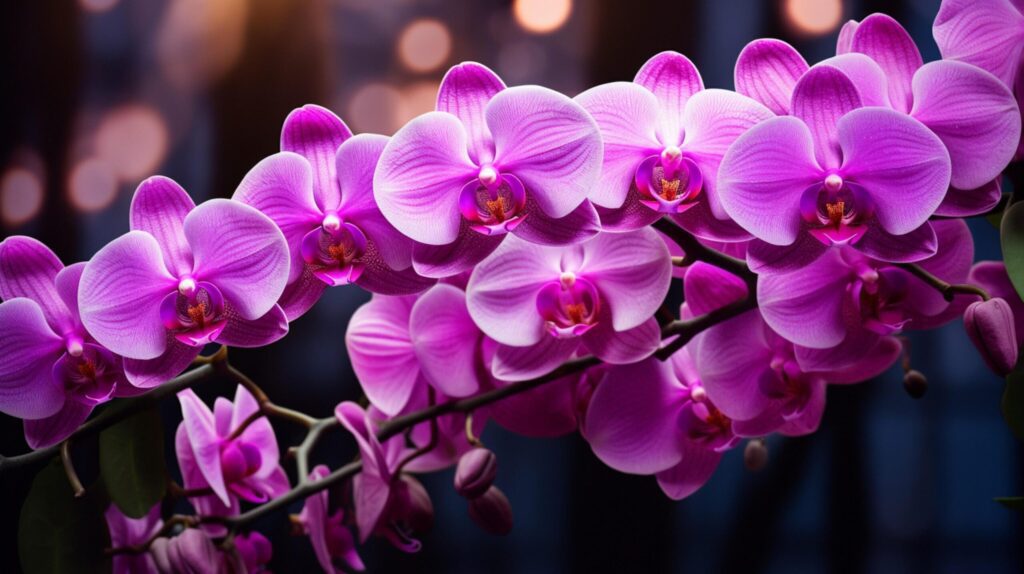 Orchid Floral Background Free Photo