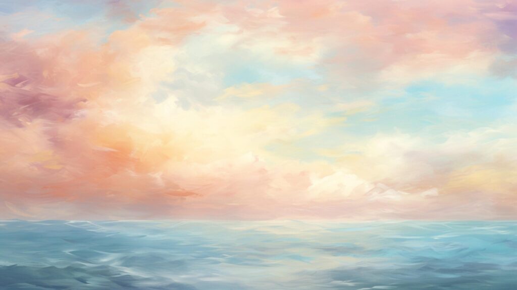 Pastel Impressionist Background Free Photo