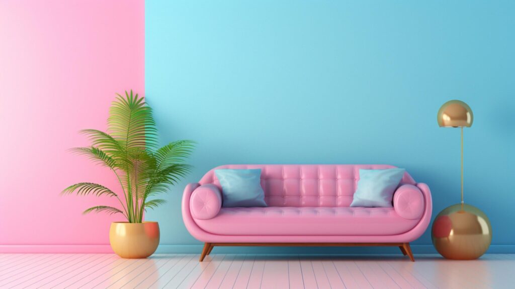 Pastel Pop Art Background Free Photo