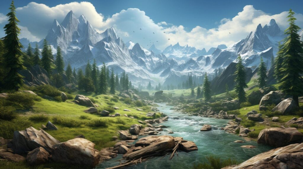 Rocky Mountain Background Free Photo