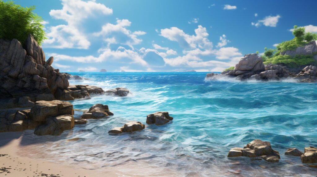 Seashore Background Free Photo