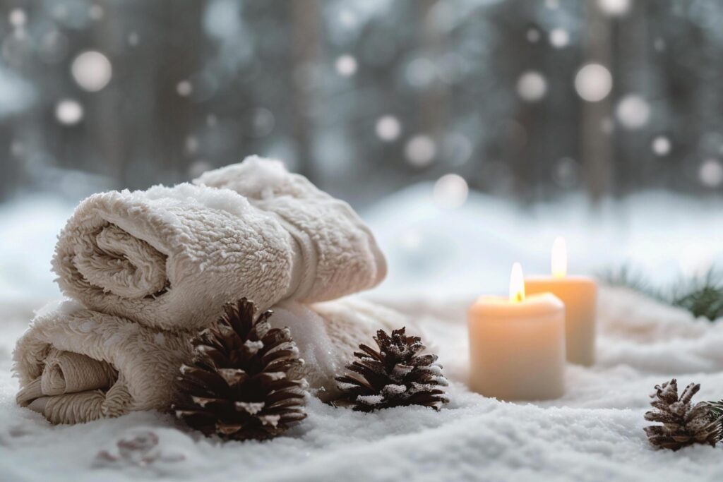 winter SPA time Free Photo