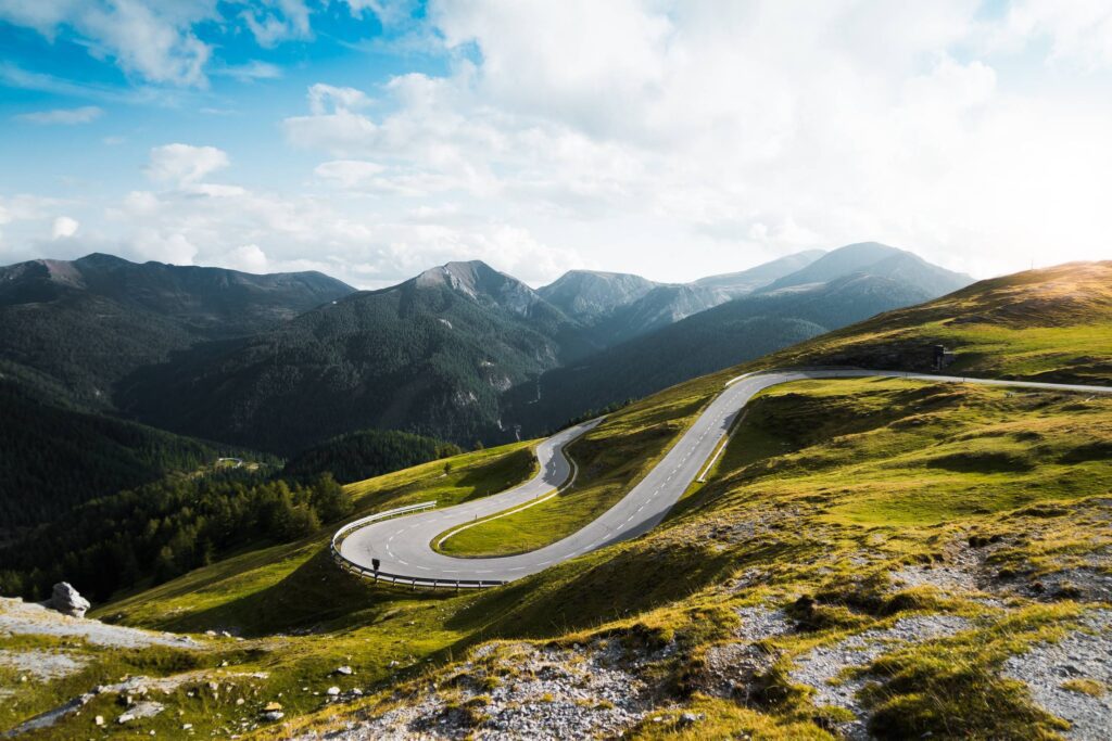 Amazing Nockalm Road in Austria Free Photo