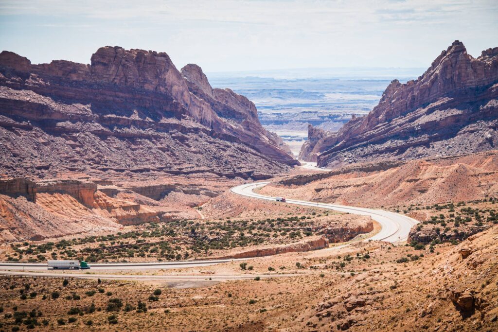 American Interstate in Utah #2 Free Photo