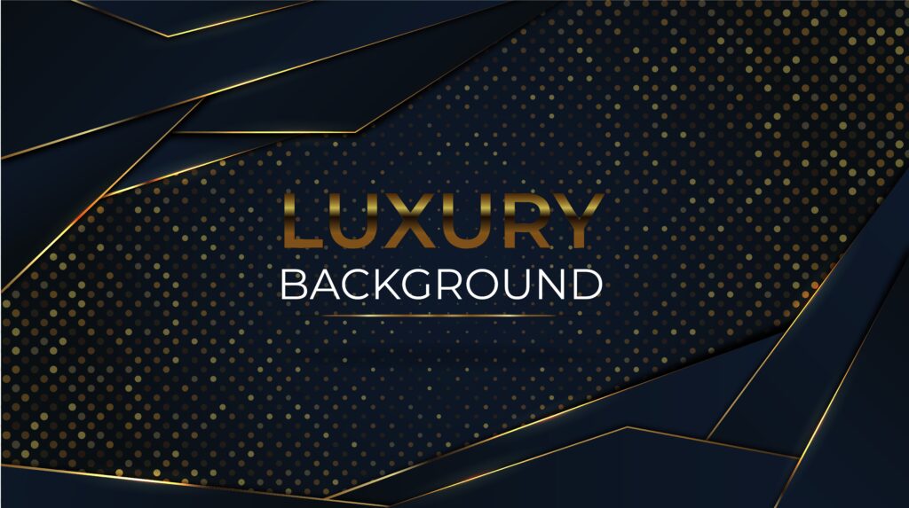 Angled Shape Luxury Background with Glitter Free Vector