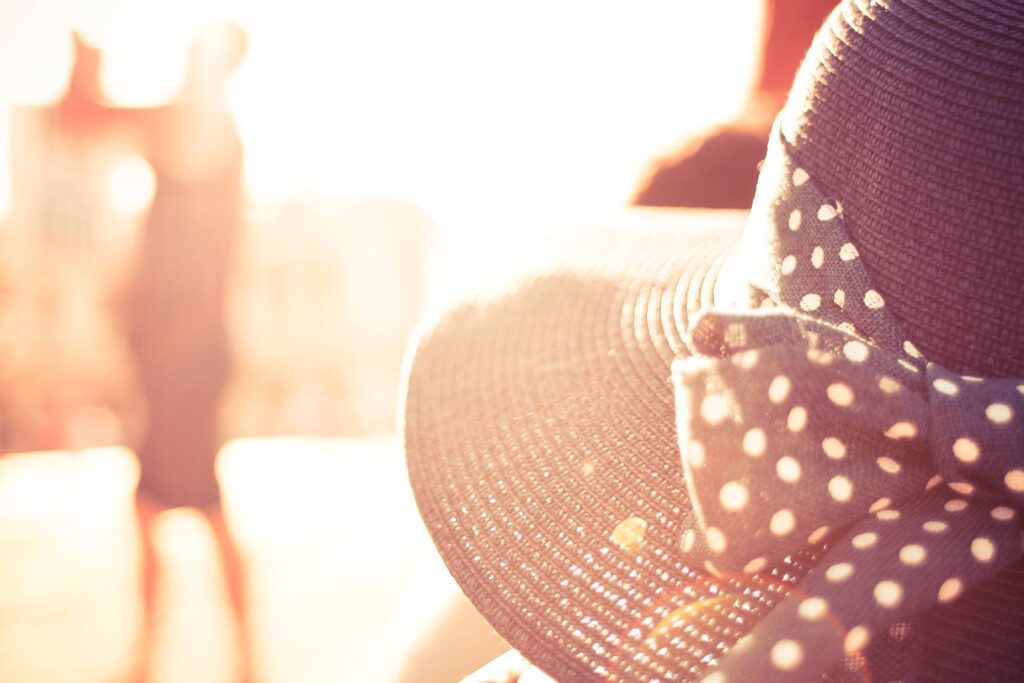 Another Girl Hat in Sunlights Free Photo