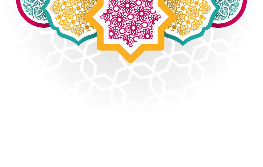 Arabic Color Simple Pattern Vector Design Free Vector and Free SVG