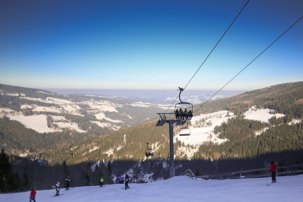 Austria Ski Lift Panorama Free Photo