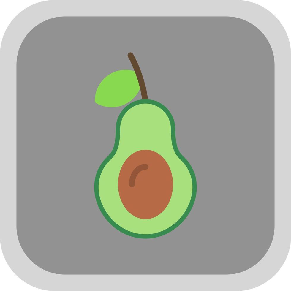 Avocado Vector Icon Design Stock Free