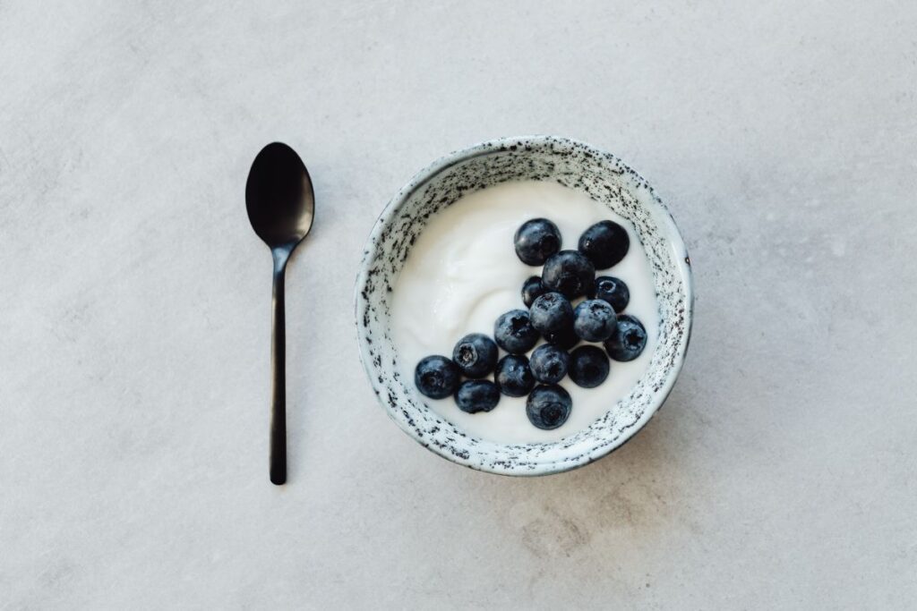 Fresh delicious blueberries Stock Free