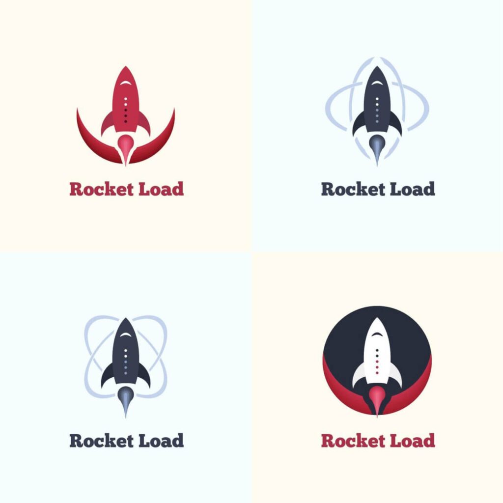 Rocket Load Vector Logo