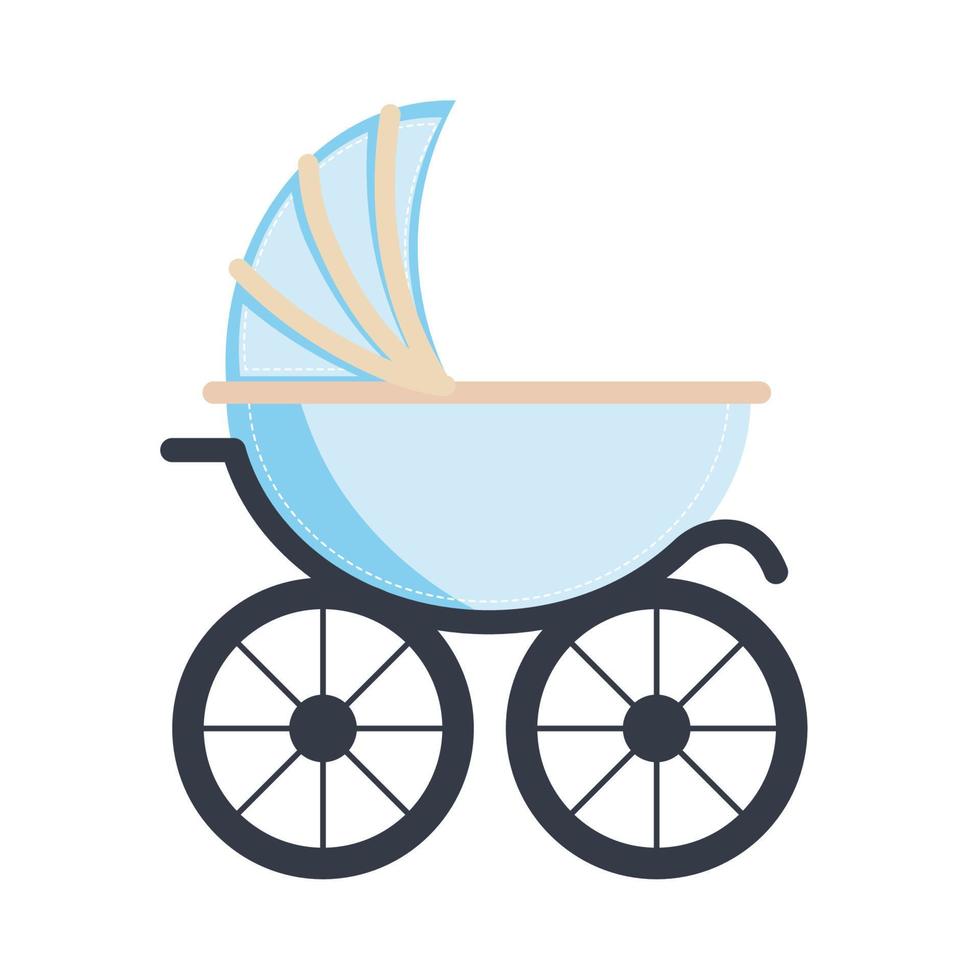 baby pram icon Stock Free