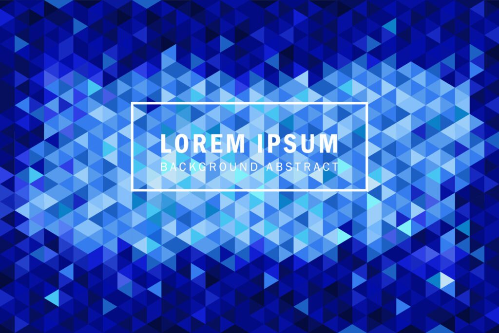 background liquid Colorful blue geometric abstract design Free Vector